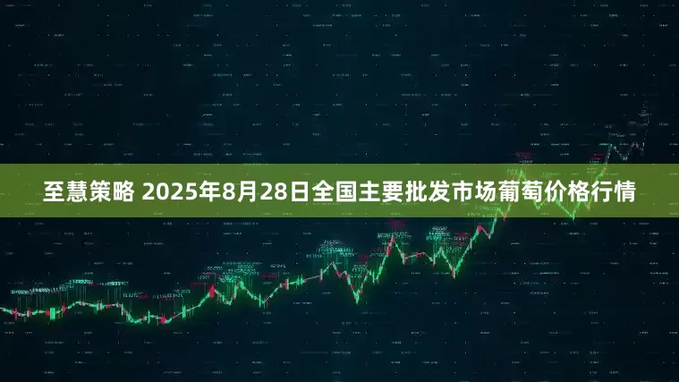 至慧策略 2025年8月28日全国主要批发市场葡萄价格行情