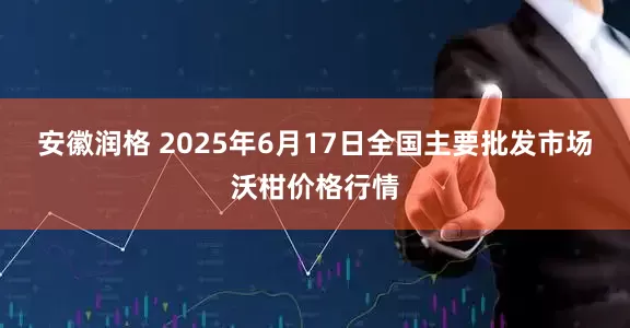 安徽润格 2025年6月17日全国主要批发市场沃柑价格行情
